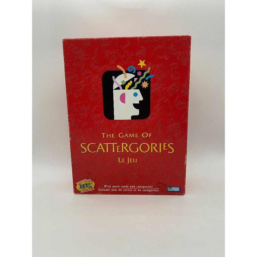 2003 The Game of Scattergories by Parker Brothers- Retro Board Game- Family Game